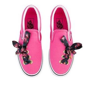 VANS Women's Classic Slip-On Platform Oversized Lace In Rose Size 11 NIB